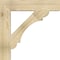 Ekena Millwork Olympic Block Rough Sawn Bracket, Douglas Fir, 6"W x 34"D x 34"H BKT06X34X34OLY05RDF - alternate 2